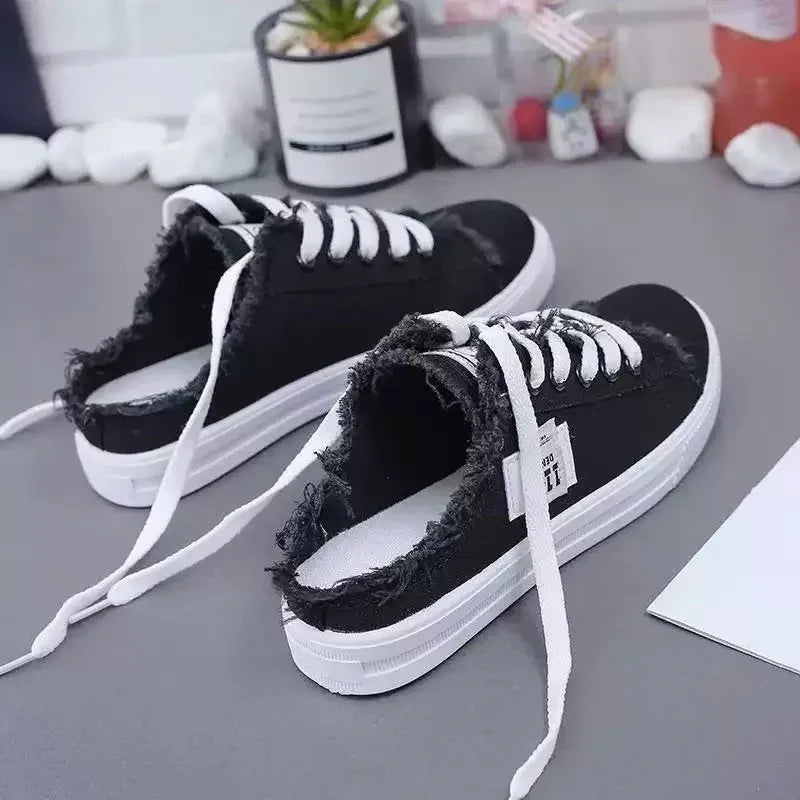 🥳2026 HOT SALE🥳💞50K+ SOLD!👟Women's Denim Mule Sneakers