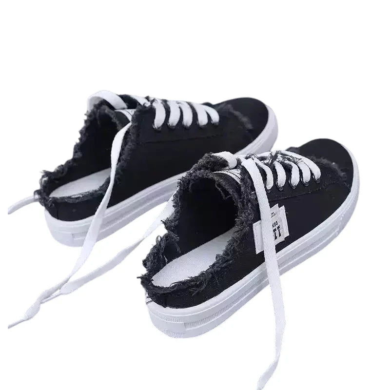 🥳2026 HOT SALE🥳💞50K+ SOLD!👟Women's Denim Mule Sneakers