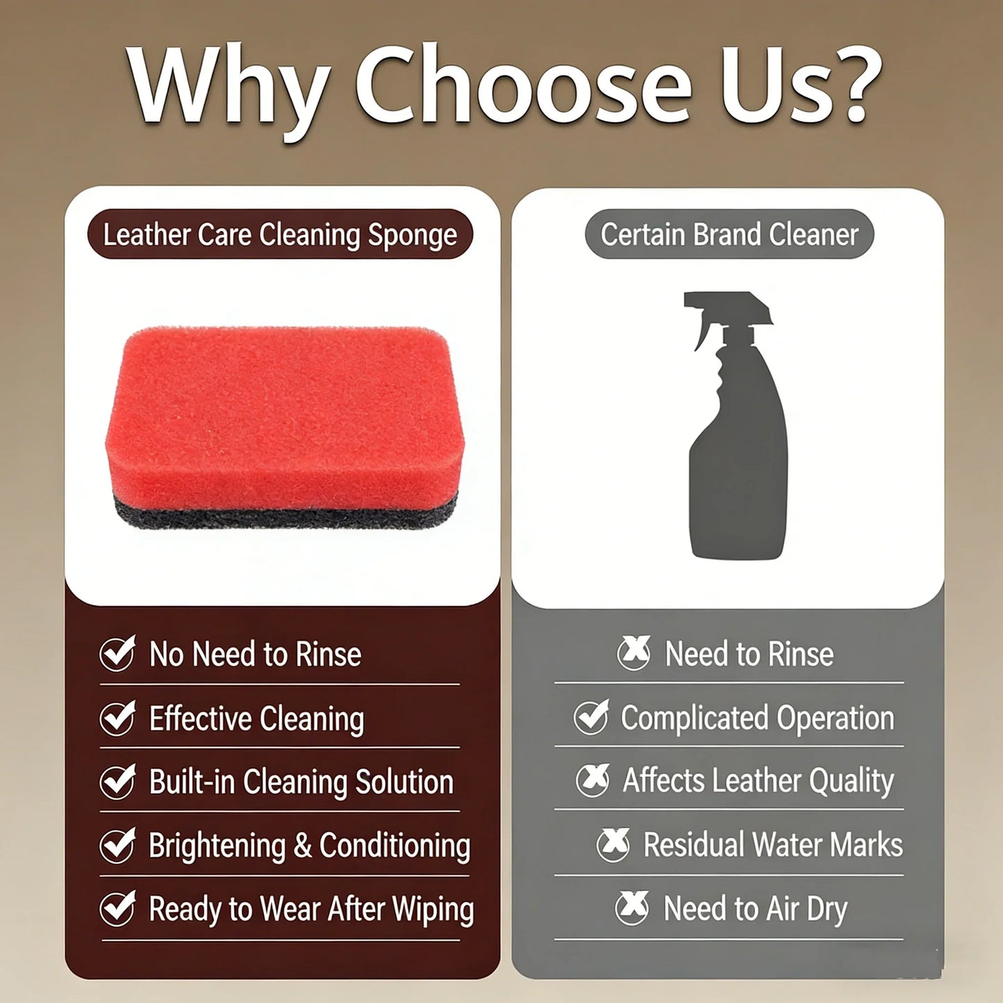 Multi-purpose Leather Oil Care Brush