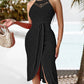 👗 50% OFF NOW❣️Sleeveless Irregular Halter Dress For Women