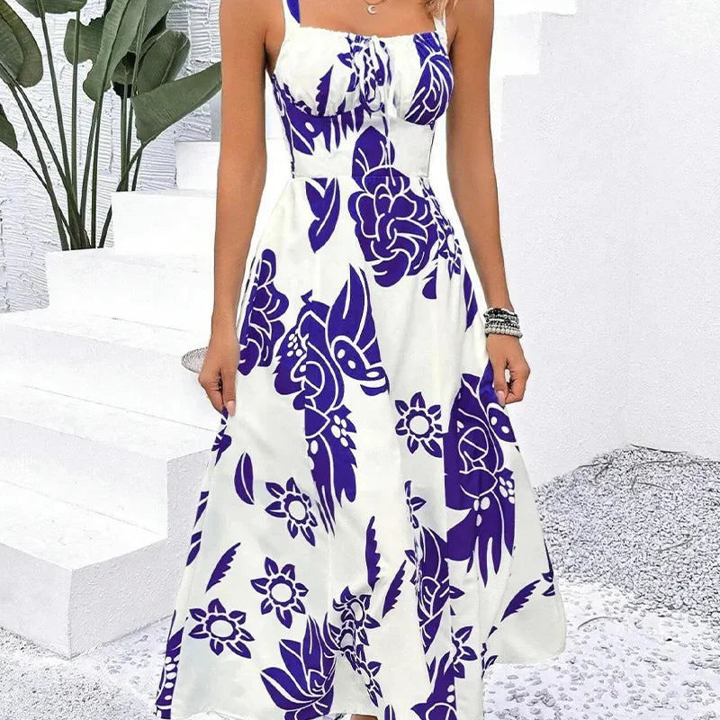 🥳2026 HOT SALE🥳💞50K+ SOLD!🌼Floral Spaghetti Strap Dress – Smocked Back, A-Line & Lightweight