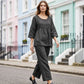 🥳2026 HOT SALE🥳💞50K+ SOLD!Women's Casual 2-Piece Set with Eyelet Details
