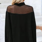 🥳SUMMER HOT SALE💞40% OFF! 🔥Women's Casual High-neck Batwing Blouse
