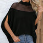 🥳SUMMER HOT SALE💞40% OFF! 🔥Women's Casual High-neck Batwing Blouse