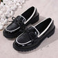 ⏰🔥LIMITED TIME 50% OFF!🔥50K+ SOLD!✨👠Shine Bright, Step Light 🌸Women's Casual Patent Leather Bow Loafers
