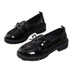 ⏰🔥LIMITED TIME 50% OFF!🔥50K+ SOLD!✨👠Shine Bright, Step Light 🌸Women's Casual Patent Leather Bow Loafers