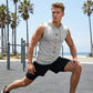 🏃 50% OFF NOW + Free shipping 💪 Men’s Sleeveless Hoodie & Shorts Set – Athletic & Casual Fit – Breathable & Quick-Dry 🏋️‍♂️