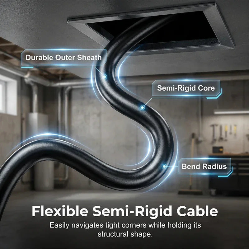 🥳2026 HOT SALE🥳💞50K+ SOLD!📱🔍 50% OFF! Industrial Endoscope – 4.3″ IPS screen, IP67 waterproof. Semi‑rigid cable, adjustable LED. See inside pipes & engines. 🔧✨