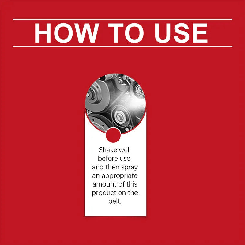 ⏰🔥LIMITED TIME 50% OFF!🔥50K+ SOLD!Multi-Purpose Car Belt Lubricant & Noise Reducing Spray