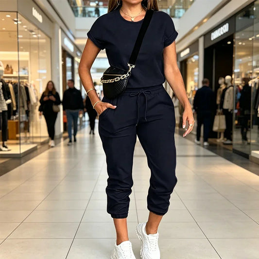 👕 LIMITED-TIME 50% OFF! ✨ Women's Tracksuit – Comfortable, Pockets, Drawstring, Casual ✨