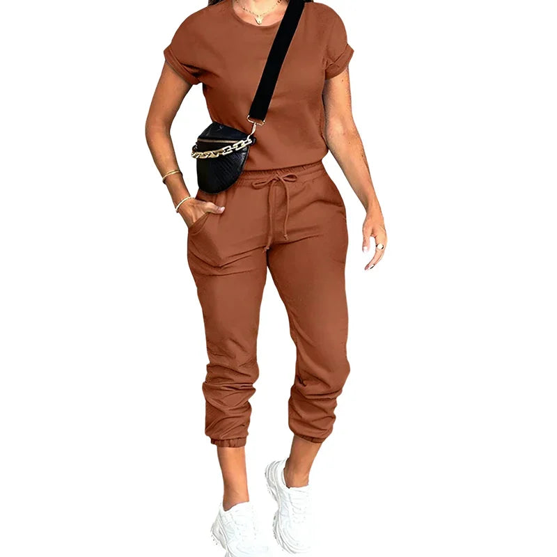 👕 LIMITED-TIME 50% OFF! ✨ Women's Tracksuit – Comfortable, Pockets, Drawstring, Casual ✨