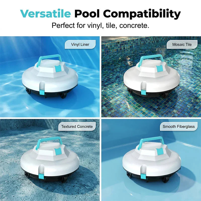 🤖New arrival 60% OFF!🌊Pool Cleaning Robot | Cordless · Powerful Suction · Smart Navigation · One-Touch Start · Easy-to-Remove Filter Basket