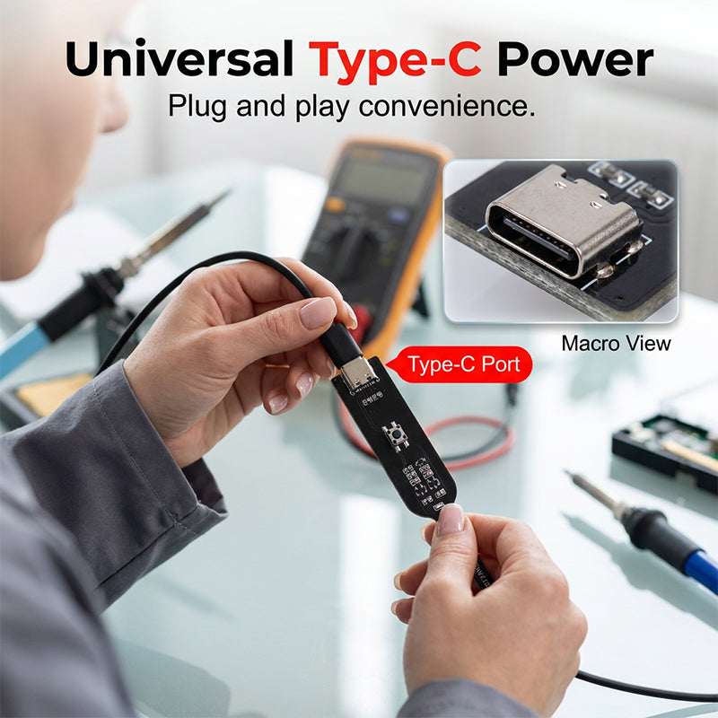 🔍 USB-C Inductance Detector Pen ✅ Fast Fault Detection & LED Indicator | Easy Mainboard Testing ⚡
