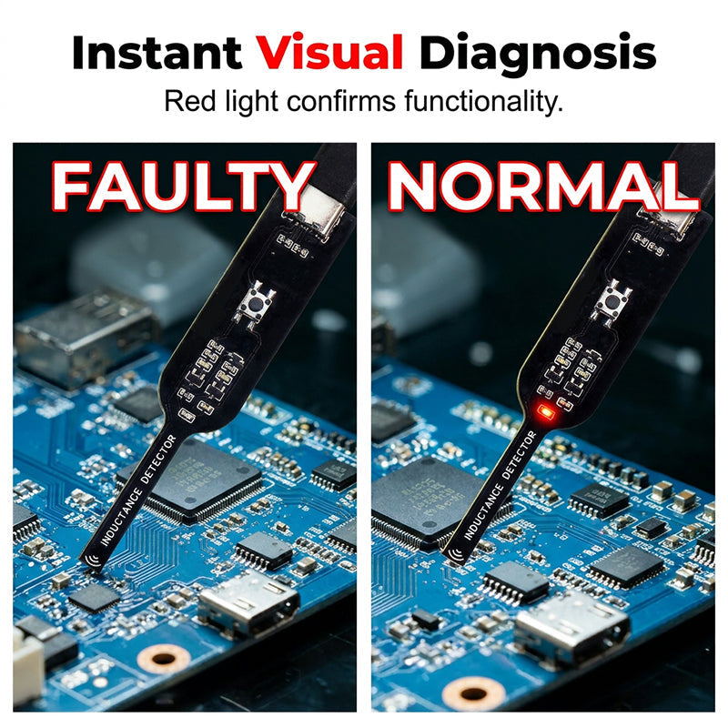🔍 USB-C Inductance Detector Pen ✅ Fast Fault Detection & LED Indicator | Easy Mainboard Testing ⚡