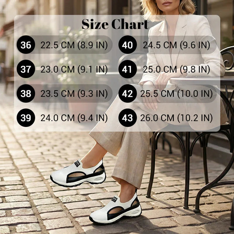 📢📢40% OFF !! ⏰Breathable Cut-out Slip-On Shoes for Women