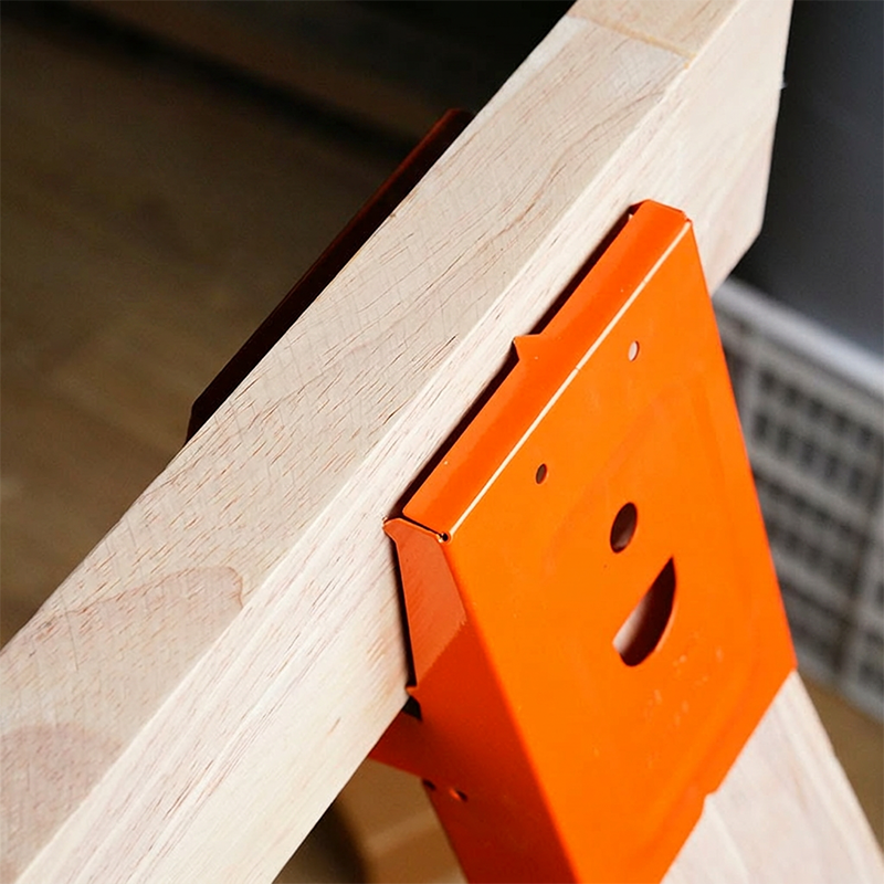 🛠️ LIMITED-TIME 50% OFF! ✨ Sawhorse Bracket – Heavy-Duty, Down Clamp, Anti-Slip, Steel ✨