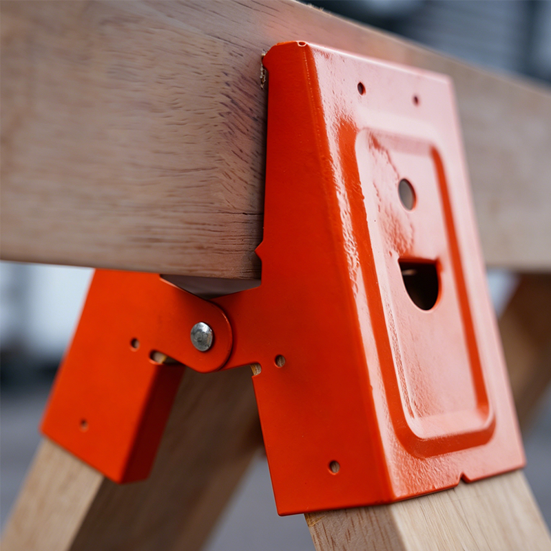 🛠️ LIMITED-TIME 50% OFF! ✨ Sawhorse Bracket – Heavy-Duty, Down Clamp, Anti-Slip, Steel ✨