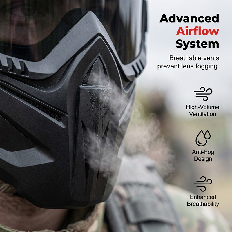 Detachable Full Face Goggle Mask🔥 Customer Favorite🔥