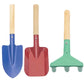 6-Piece Gardening Tool Set with Wooden Handles