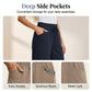 👖 50% OFF NOW!☁️ Women's Solid Loose Capri Pants – Elastic Waist & Deep Pockets – Breathable Casual Trousers ✨