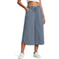 👖 50% OFF NOW!☁️ Women's Solid Loose Capri Pants – Elastic Waist & Deep Pockets – Breathable Casual Trousers ✨