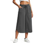 👖 50% OFF NOW!☁️ Women's Solid Loose Capri Pants – Elastic Waist & Deep Pockets – Breathable Casual Trousers ✨