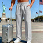 ⏰🔥LIMITED TIME 50% OFF!🔥50K+ SOLD!Men's Elastic Waist Drawstring Straight Leg Pants