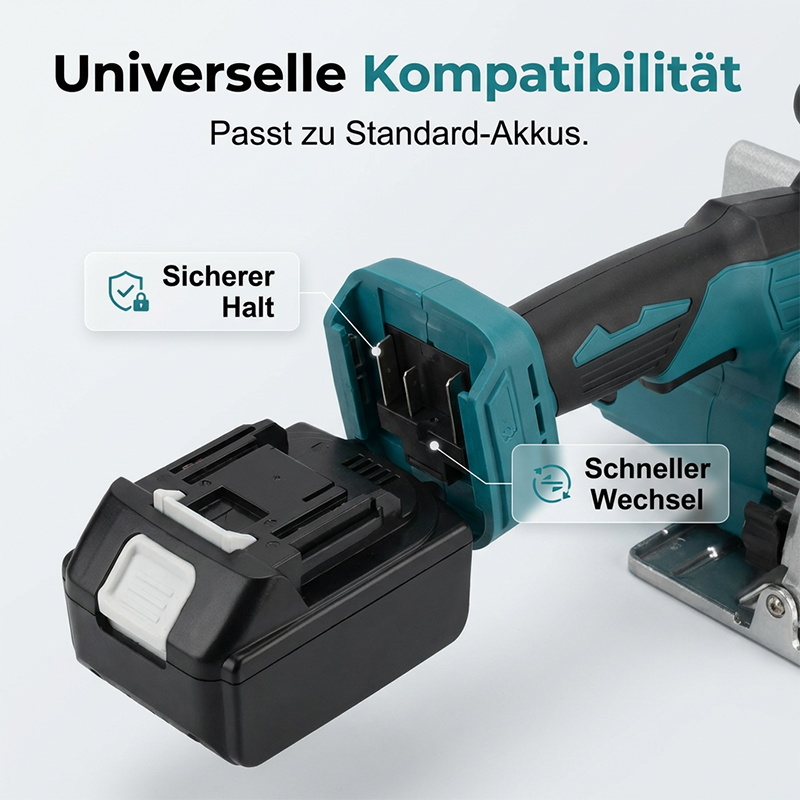 ⚡🛠️ 49% DISCOUNT! High-speed cordless circular saw with brushless motor – Powerful, cordless & precise
