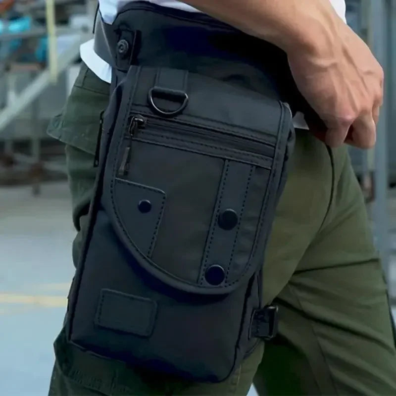 🎒 50% OFF NOW!🏍️ Oxford Fabric Utility Bag – 3-in-1, Water-Resistant & Multi-Pocket – Durable Leg & Crossbody Bag 🌧️
