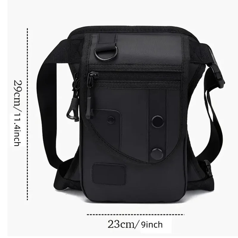 🎒 50% OFF NOW!🏍️ Oxford Fabric Utility Bag – 3-in-1, Water-Resistant & Multi-Pocket – Durable Leg & Crossbody Bag 🌧️