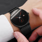 ⌚ LIMITED-TIME 50% OFF + Free shipping! ✨ Men's Minimalist Quartz Watch – Waterproof, Stainless Steel Mesh ✨