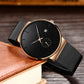 ⌚ LIMITED-TIME 50% OFF + Free shipping! ✨ Men's Minimalist Quartz Watch – Waterproof, Stainless Steel Mesh ✨