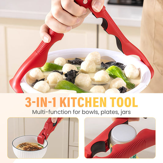 3-in-1 Silicone Bowl and Plate Clamp