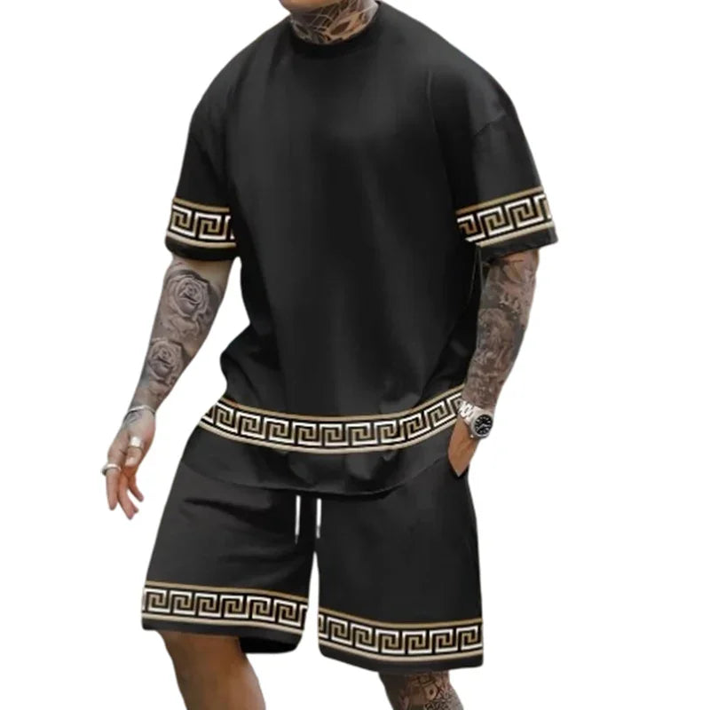🌿 LIMITED-TIME 50% OFF! ✨ Short Sleeve & Shorts Set – Breathable, Oversized ✨