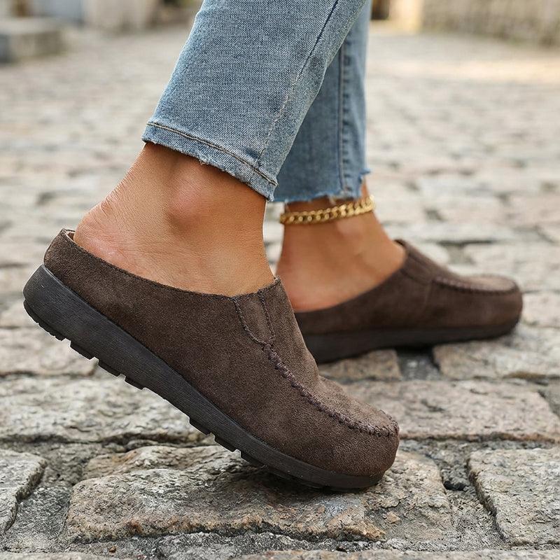 ⏰🔥LIMITED TIME 50% OFF!🔥50K+ SOLD! 🔥👠 Women's Wide Closed-Toe Mule Slippers
