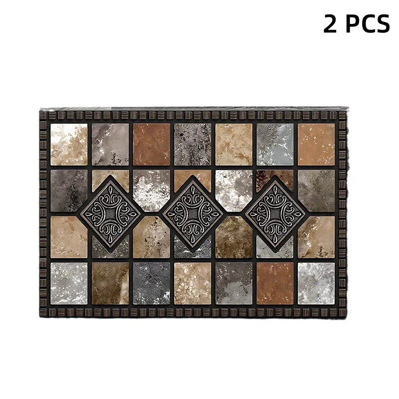 ⏳🔥LIMITED-TIME 50% OFF! 🏡 Geometric Stone Pattern Doormat – Stylish & Durable for Your Home ✨