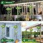 ✨ LIMITED-TIME 50% OFF! ✨ Solar Hanging Grass Light – Realistic Foliage, Warm White, IP65 ✨