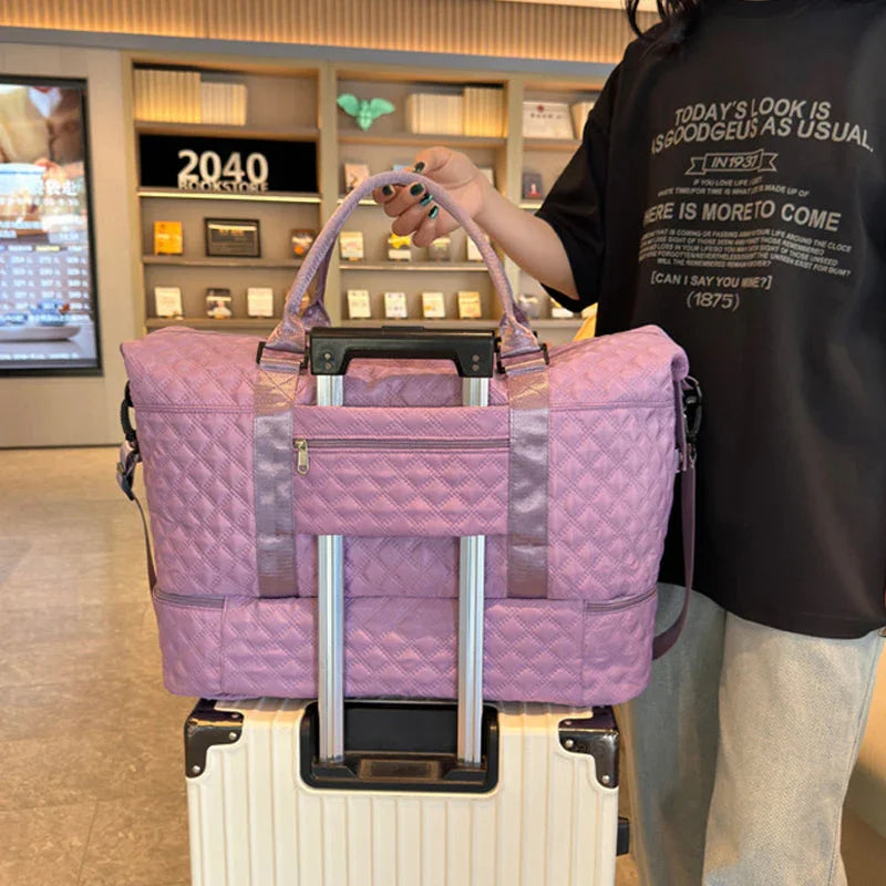 ⏰🔥LIMITED TIME 50% OFF!🔥50K+ SOLD!Large Capacity Travel Bag Set with Wet and Dry Separation