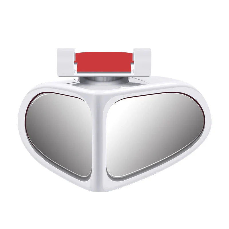 🚗 Blind Spot Mirror with Dual Wide View – 360° Adjustable, HD Glass, Weatherproof – Eliminate Curb Rash & Improve Parking Safety (1 or 2 Pack)