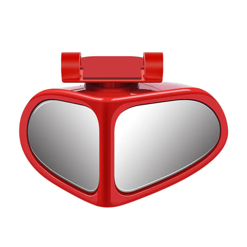 🚗 Blind Spot Mirror with Dual Wide View – 360° Adjustable, HD Glass, Weatherproof – Eliminate Curb Rash & Improve Parking Safety (1 or 2 Pack)