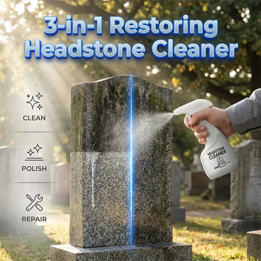 📢📢50% OFF !! ⏰ Professional Headstone & Memorial Cleaner