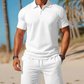 🔥While Supplies Last 50% OFF!🎉 Men's Summer 2-Piece Polo & Shorts Set
