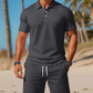 🔥While Supplies Last 50% OFF!🎉 Men's Summer 2-Piece Polo & Shorts Set