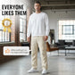 Men's Casual Cargo Pants with Multi-Pockets