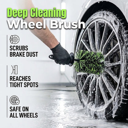 ⏰🔥LIMITED TIME 50% OFF!🔥50K+ SOLD!🧹 Extra-Long Wheel Barrel Brush — Reaches Deep Inside Alloy Wheels for a Complete Clean