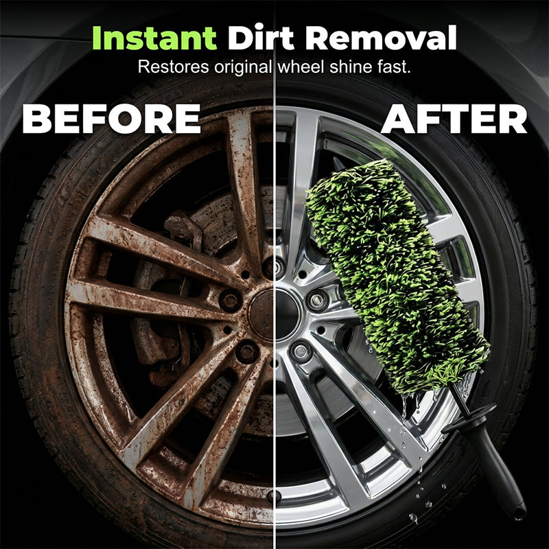 ⏰🔥LIMITED TIME 50% OFF!🔥50K+ SOLD!🧹 Extra-Long Wheel Barrel Brush — Reaches Deep Inside Alloy Wheels for a Complete Clean