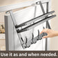 🔥 LIMITED-TIME 50% OFF! ✨ Over-The-Door Hook with Basket – Space-Saving, Strong, Tool-Free 🚪