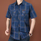 👔 LIMITED-TIME 50% OFF! 🍂 Men's Casual Plaid Short Sleeve Shirt – Classic Pattern, Relaxed Fit, Breathable Comfort ✨