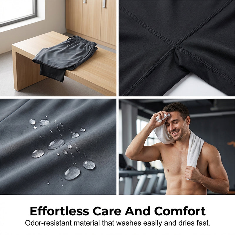 ⏳Time-Limited Special⏰Men's 2-in-1 Running Tights with Shorts