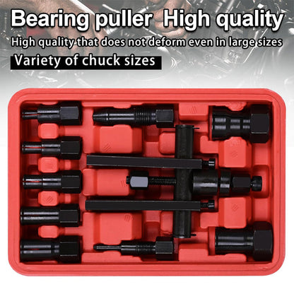 📢📢50% OFF !! ⏰ 10 PCS Motorcycle Bearing Puller Tool Kit – Heavy Duty & Portable – Mechanic Essential 🏍️